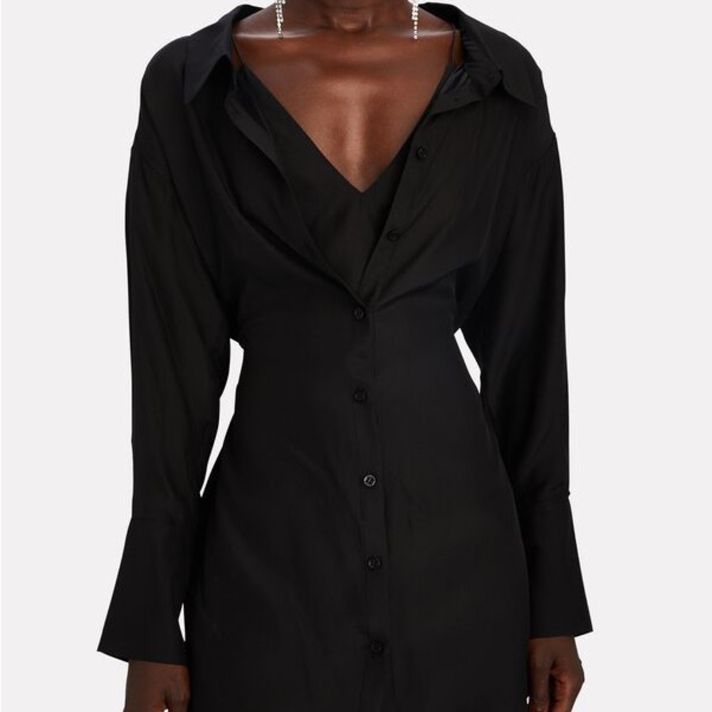 Gauge 81 Otsuki Dress Black Mini Dress Size 0 - image 2